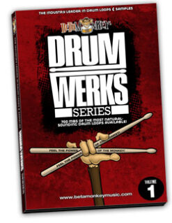 Drum Werks I | Classic Rock Drum Loops Product Cover