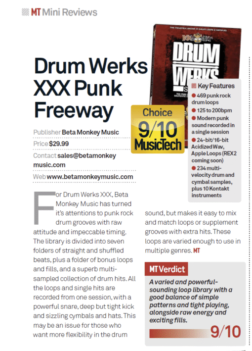 Drum Werks XXX | Modern Punk, Punk Rock, Punk Pop - Image 2