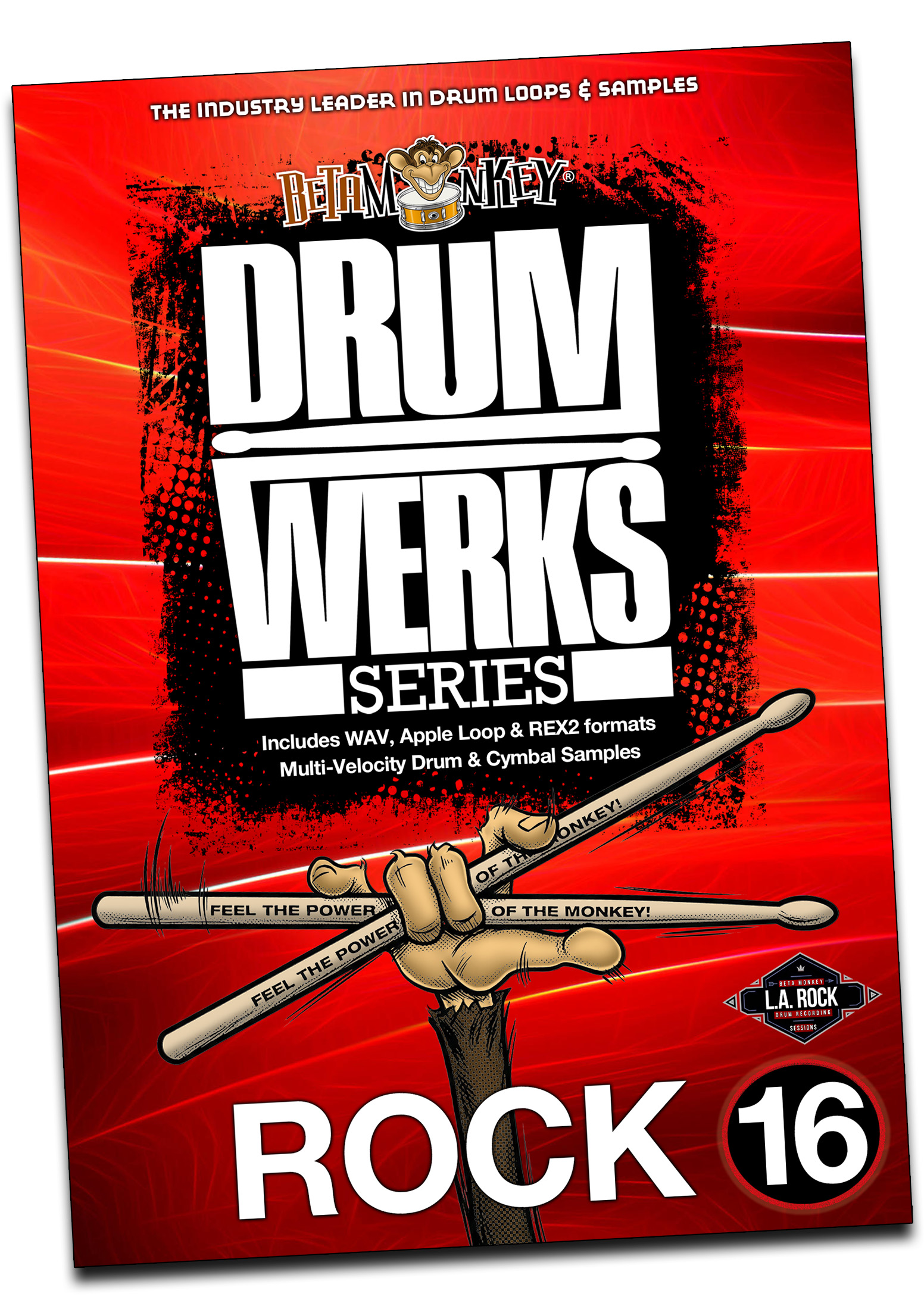 Drum Werks XVI: Classic Heavy Rock Drum Samples Product Box