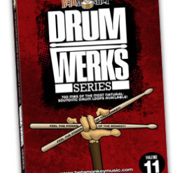 Drum Werks XI 'Hard Rock Drum Loops' Product Box
