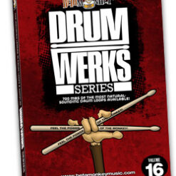 Drum Werks XVI: Classic Rock, Hard Rock Drum Samples Product Box