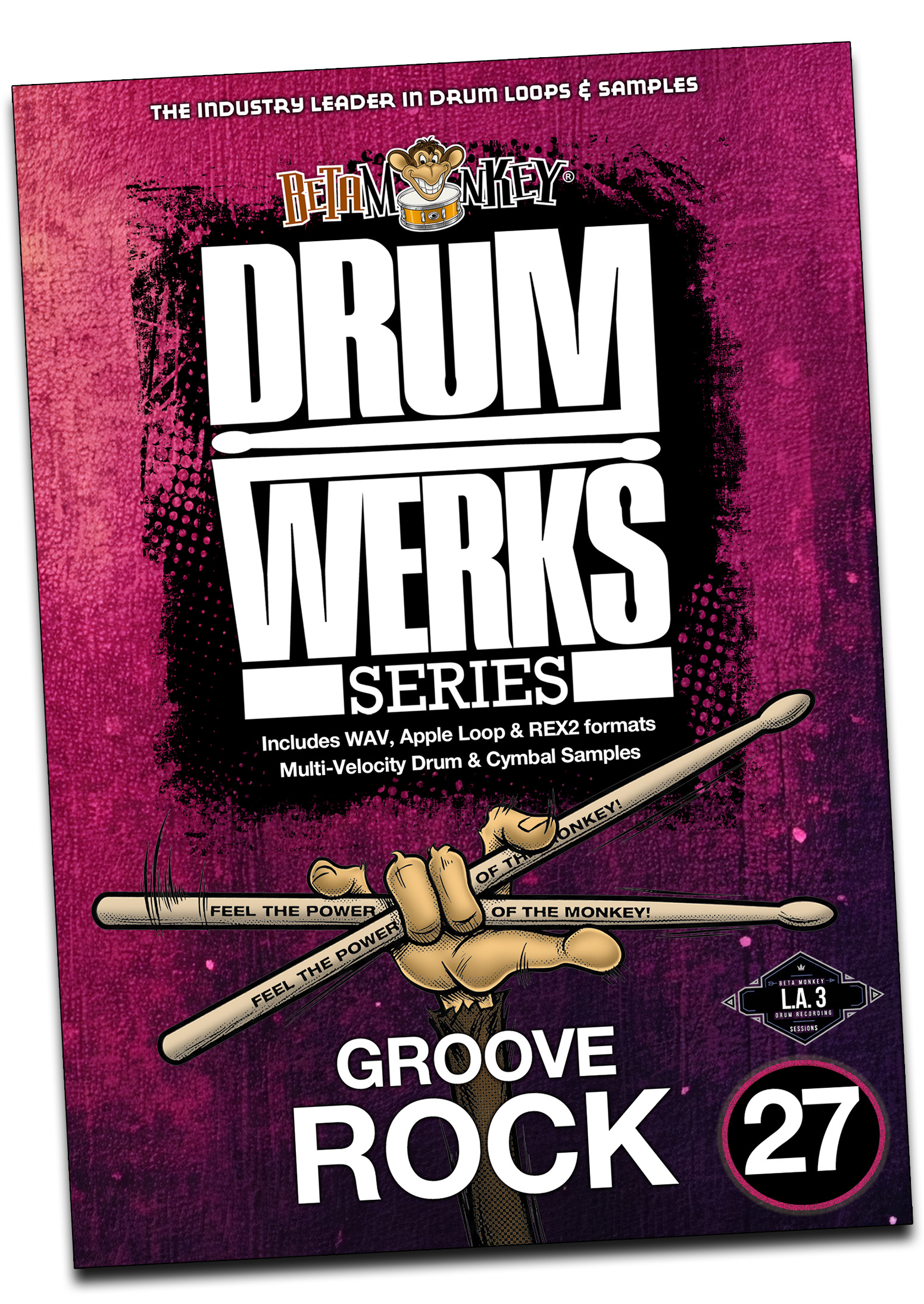 Groove Rock Drum Loops - Live Drums for Multiple Rock Genres