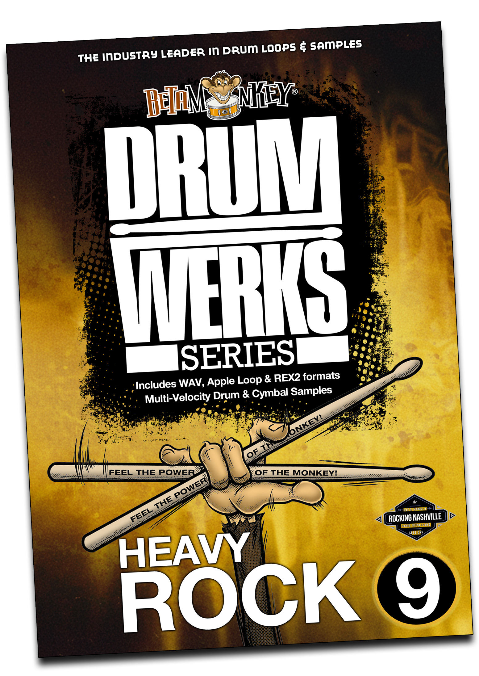 Drum Werks IX | Hard Rock Drum Loops