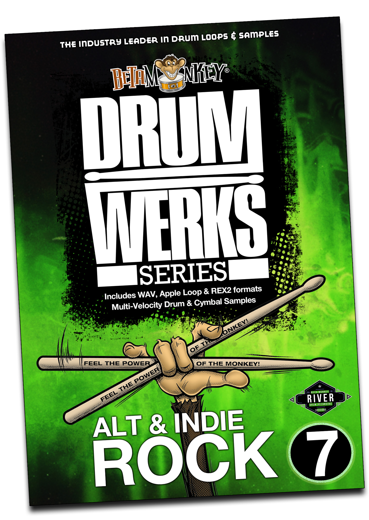 Drum Werks VII | Indie Pop Rock Drum Loops and Samples