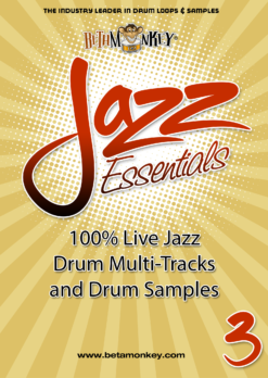 Jazz Essentials III Product Image - Multi-track jazz drum recordings for mixing