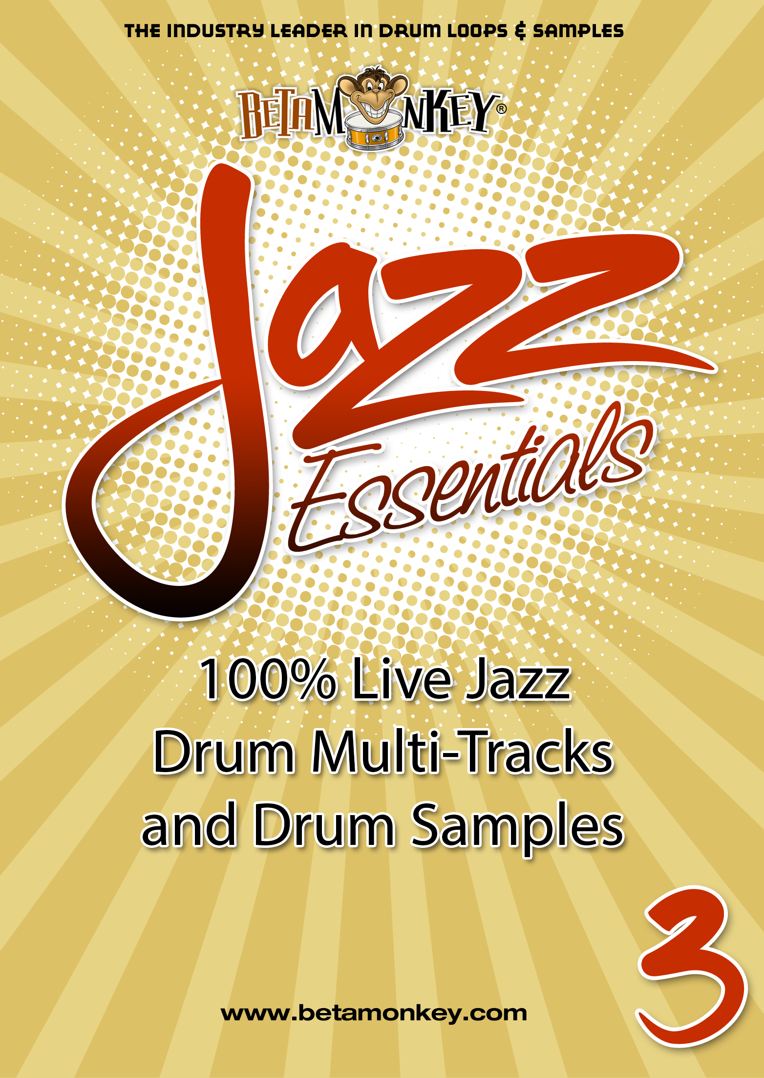 Jazz Drum Multi-Tracks | Jazz Essentials III 1 Jazz Essentials III Product Image - Multi-track jazz drum recordings for mixing