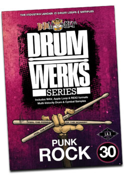 Drum Werks XXX - Modern pop punk drum loops and skate punk samples