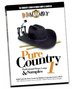 Pure Country I | Rocking Nashville Modern Country Drum Loops