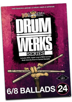 Slow 6/8 Drum Loops | Drum Werks XXIV Product Box