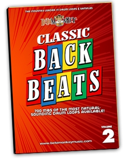 Acoustic drum loops - Pure and Natural in the Classic Backbeats Series