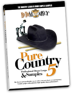 Swing Brush Drum Loops - Pure Country V