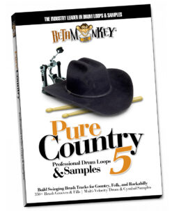 Brush drum loops for country, folk, rockabilly | Pure Country V