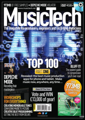 MusicTech Magazine Cover