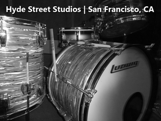 Drum recording at Hyde Street Studios