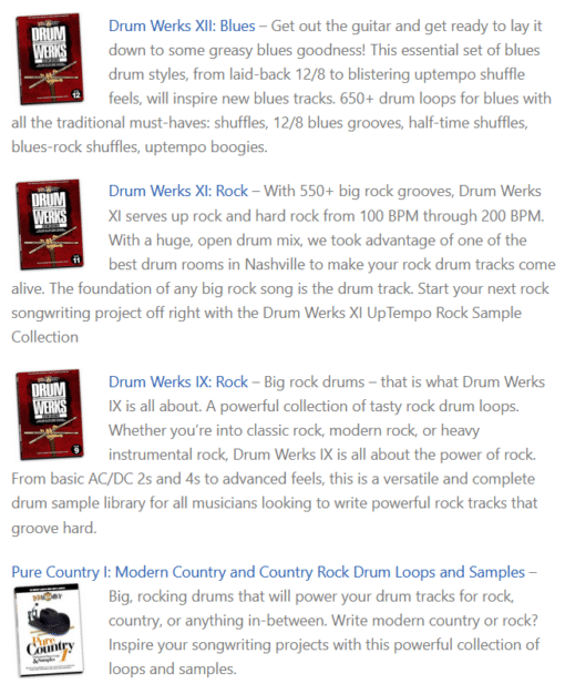 Nashville Drums Bundle | Modern Country Drum Loops - Image 2