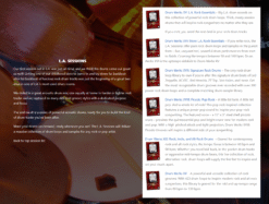 A screenshot of all the products contained in the LA Sessions Rock Drum Loops Bundle
