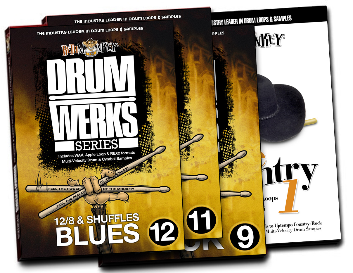 Rocking Nashville Bundle - Country drum loops